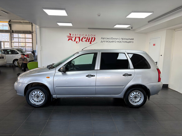 2013 Lada (ВАЗ) Kalina I, серебристый, 274000 рублей - вид 6