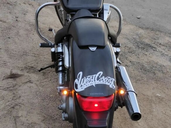 2008 Honda Shadow 750, чёрный, 515000 рублей - вид 18