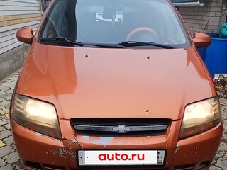 2007 Chevrolet Aveo I, оранжевый, 243000 рублей, вид 1