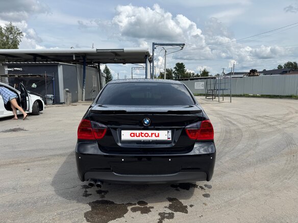 2008 BMW 3 серии 325i V (E90/E91/E92/E93) Рестайлинг, чёрный, 1200000 рублей - вид 13