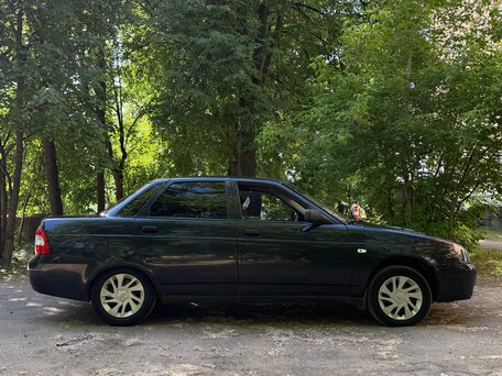 2007 Lada (ВАЗ) Priora I, чёрный, 190000 рублей, вид 4