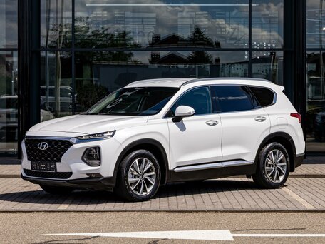 2020 Hyundai Santa Fe IV, белый, 2895000 рублей, вид 1