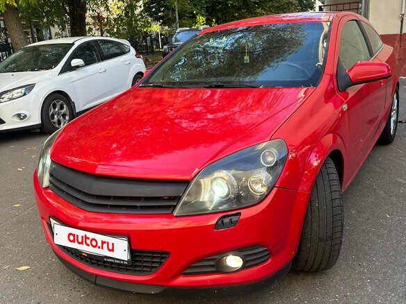 2007 Opel Astra GTC H Рестайлинг, красный, 600000 рублей