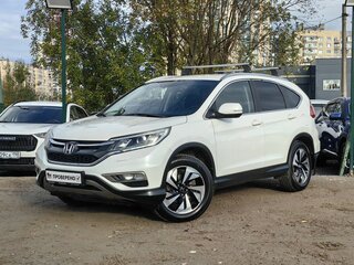 2015 Honda CR-V IV Рестайлинг, белый, 1679000 рублей, вид 1