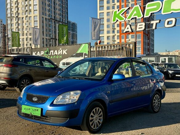 2006 Kia Rio II, синий, 429000 рублей - вид 7