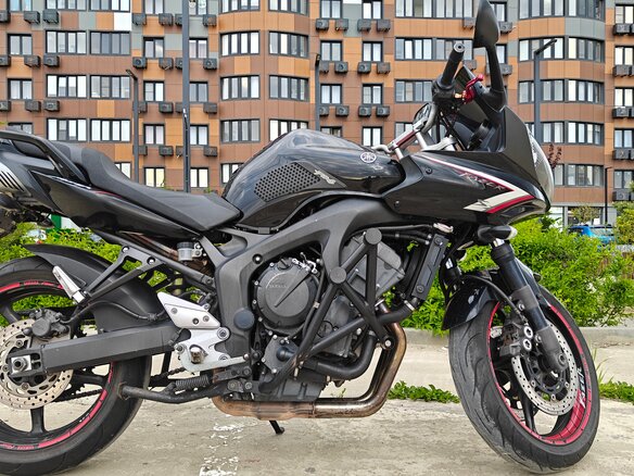 2009 Yamaha FZ6, чёрный, 430000 рублей - вид 2