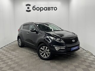 2015 Kia Sportage III Рестайлинг, чёрный, 1540000 рублей, вид 2