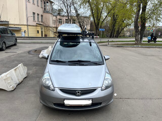 2007 Honda Jazz I Рестайлинг, серый, 670000 рублей, вид 1