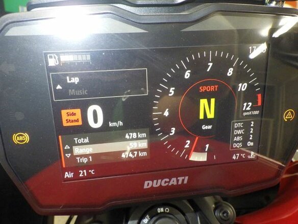 2025 Ducati Diavel V4, красный, 2450000 рублей - вид 6