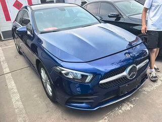 2021 Mercedes-Benz A-Класс 180 Long IV (W177), синий, 1600000 рублей, вид 2