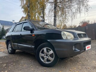 2001 Hyundai Santa Fe I, чёрный, 600000 рублей, вид 1