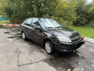 2018 Lada (ВАЗ) Granta I, чёрный, 570000 рублей, вид 2