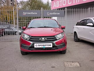 2021 Lada (ВАЗ) Granta I Рестайлинг, красный, 489000 рублей, вид 2