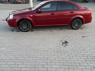 2007 Chevrolet Lacetti I, красный, 600000 рублей, вид 2