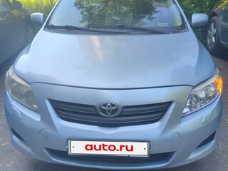 2007 Toyota Corolla X (E140, E150), голубой, 550000 рублей, вид 2