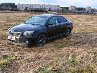 2007 Toyota Avensis II Рестайлинг, чёрный, 600000 рублей, вид 1
