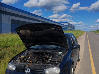 1999 Volkswagen Golf IV, синий, 290000 рублей, вид 5