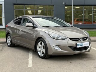 2012 Hyundai Elantra V (MD), коричневый, 989000 рублей, вид 3