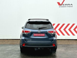 2014 Toyota Highlander III (XU50), голубой, 3150000 рублей, вид 5