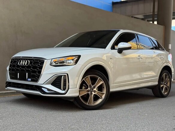 2022 Audi Q2 L 35 TFSI I Рестайлинг, белый, 2000000 рублей