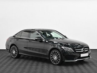 2015 Mercedes-Benz C-Класс 180 IV (W205), чёрный, 1705000 рублей, вид 1