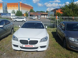 2011 BMW 6 серии 640i III (F06/F13/F12), белый, 1860000 рублей, вид 5