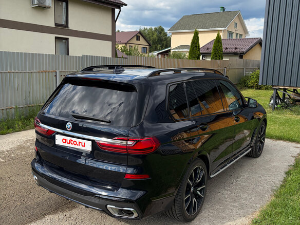 2019 BMW X7 40i I (G07), синий, 6530000 рублей - вид 24