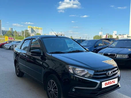 2023 Lada (ВАЗ) Granta I Рестайлинг, чёрный, 630000 рублей, вид 1