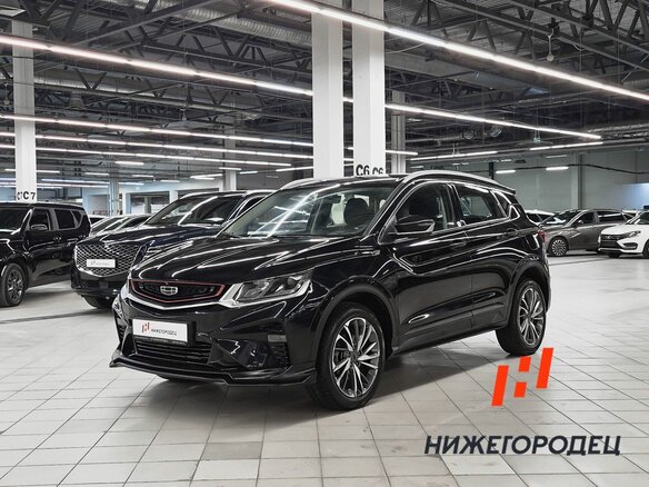2022 Geely Coolray I, чёрный, 1250000 рублей