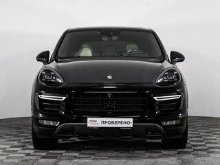 2015 Porsche Cayenne Turbo II Рестайлинг (958), чёрный, 3699000 рублей, вид 4