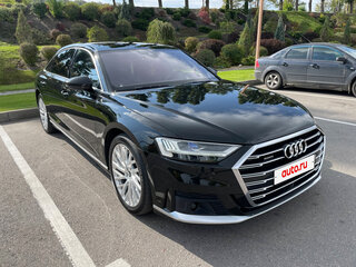 2022 Audi A8 Long 55 TFSI IV (D5), чёрный, 6900000 рублей, вид 1