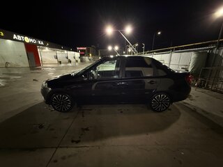 2019 Lada (ВАЗ) Granta I Рестайлинг, чёрный, 729999 рублей, вид 4