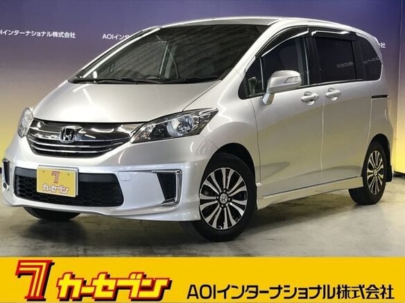 2014 Honda Freed I Рестайлинг 2, серебристый