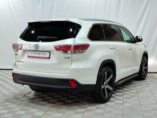 2014 Toyota Highlander III (XU50), белый, 2900000 рублей, вид 4