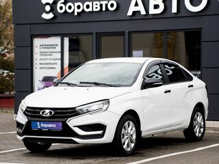 2023 Lada (ВАЗ) Vesta I Рестайлинг (NG), белый, 995000 рублей, вид 1