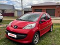 2008 Peugeot 107 I, красный, 390000 рублей