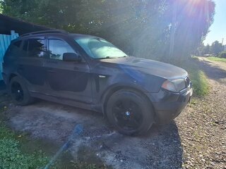 2005 BMW X3 30i I (E83), чёрный, 750000 рублей, вид 3