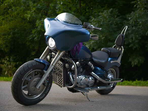 1997 Yamaha Royal Star, синий, 390000 рублей - вид 5