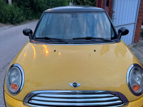2008 Mini Hatch One II (R56), жёлтый, 680000 рублей - вид 14