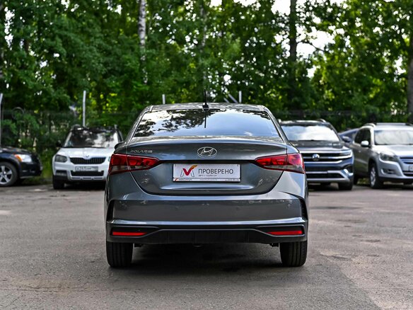2020 Hyundai Solaris II Рестайлинг, серый, 1381000 рублей - вид 3