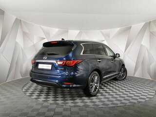 2018 Infiniti QX60 I Рестайлинг, синий, 2998000 рублей, вид 2