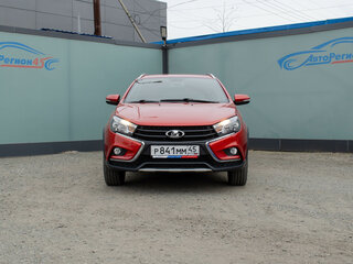 2019 Lada (ВАЗ) Vesta SW Cross I, красный, 1089000 рублей, вид 2
