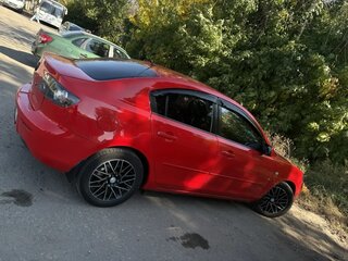 2007 Mazda 3 I (BK) Рестайлинг, красный, 630000 рублей, вид 3