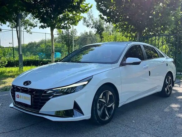 2022 Hyundai Elantra VII (CN7), белый
