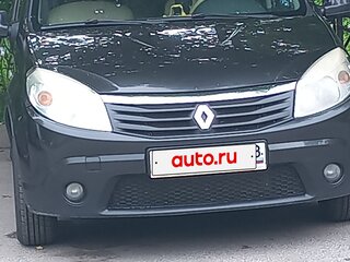 2012 Renault Sandero I, чёрный, 350000 рублей, вид 1