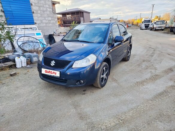 2008 Suzuki SX4 I (Classic), синий, 465000 рублей - вид 2