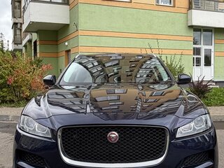 2018 Jaguar F-Pace I, синий, 3200000 рублей, вид 2