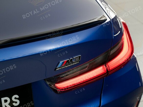 2024 BMW M3 Competition Package VI (G80) Рестайлинг, синий, 15840000 рублей - вид 5