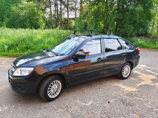 2015 Lada (ВАЗ) Granta I, чёрный, 380000 рублей, вид 5