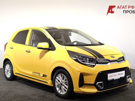 2020 Kia Morning III, жёлтый, 1555900 рублей, вид 3
